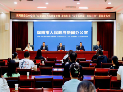 国网陇南供电公司&ldquo;以能源电力高质量发展 聚焦打造&lsquo;五个新陇南&rsquo;目标任务&rdquo;新闻发布会实录（文+图）